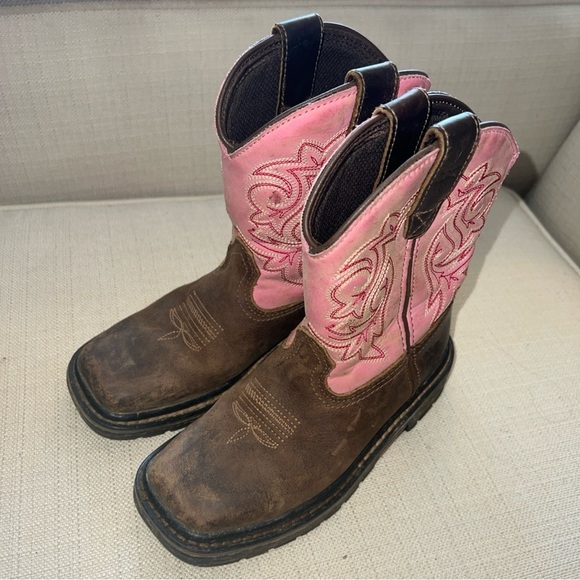 Georgia Boot Kids Carbo-Tec LT zipper bootKid’s Size 11.5 - Picture 2 of 11